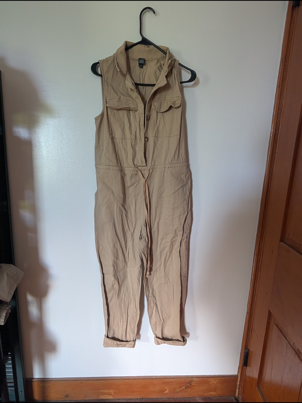 wild fable Sleeveless Utility Jumpsuit in Tan